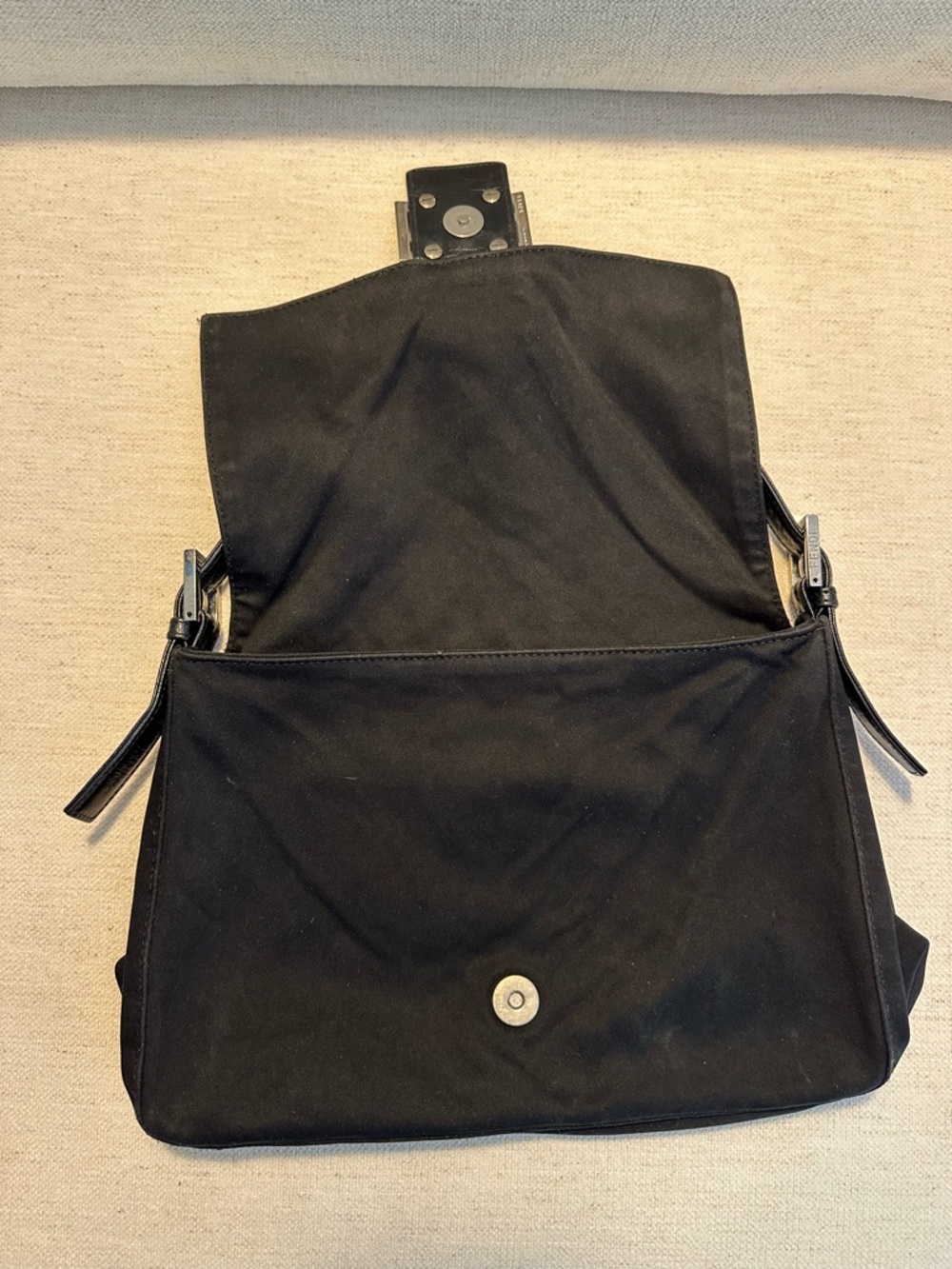 Fendi Mama Baguette Vintage Neoprene Black - Picture 5 of 9